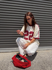 Twenty Two Tee - Cherry