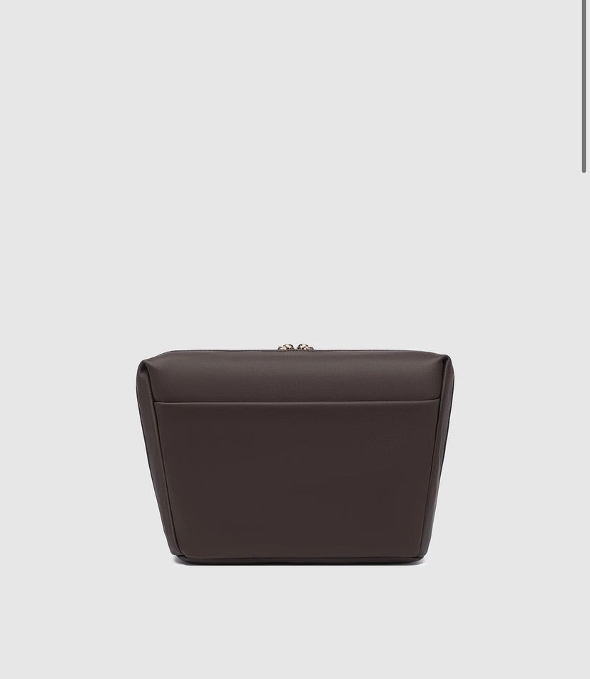 Vanessa Cosmetic Bag - Chocolate