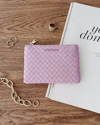 Kuta Purse - Woven Lilac