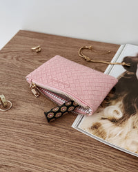 Kuta Purse - Woven Pink