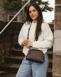 Alisson Crossbody bag - Chocolate