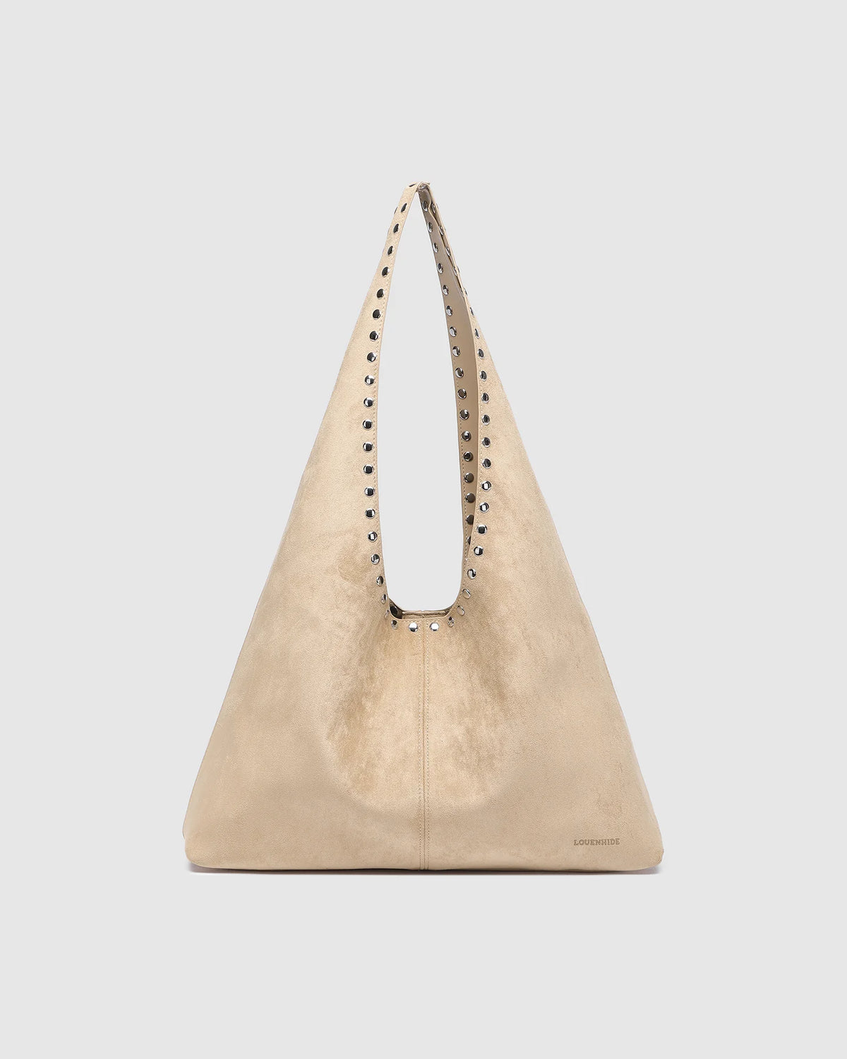 Hailey Suedette Shoulder Bag - Blonde
