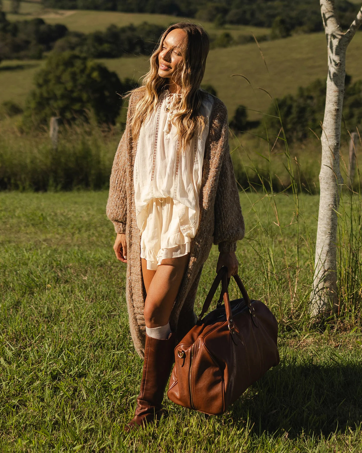 Cooper Travel Bag - Cognac