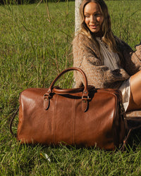 Cooper Travel Bag - Cognac