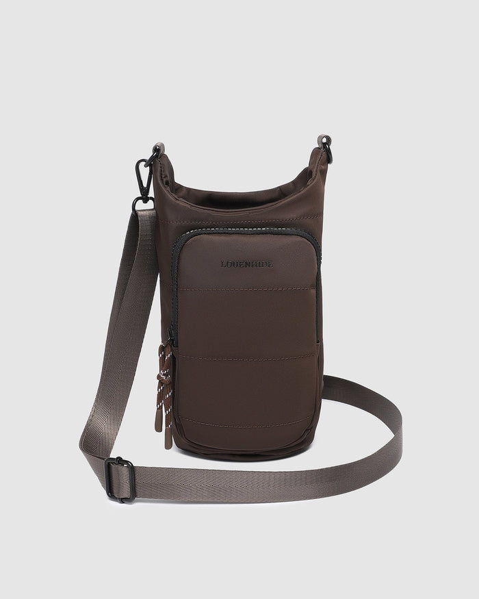 Miami Water Bottle Bag - Chocolate