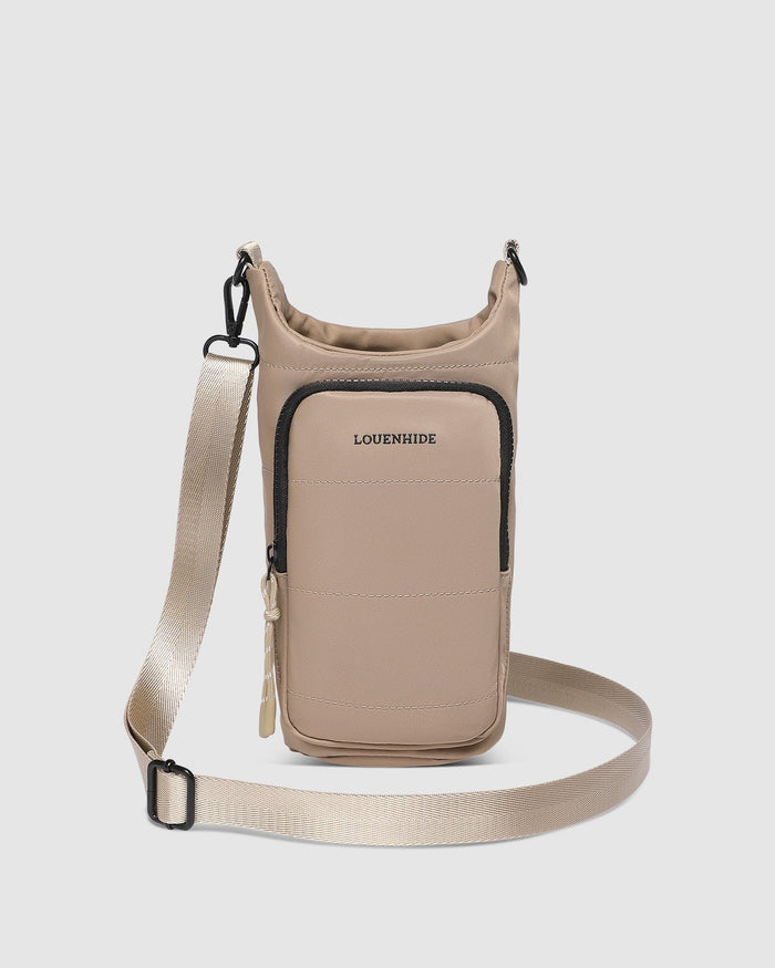 Miami Water Bottle Bag - Coffee