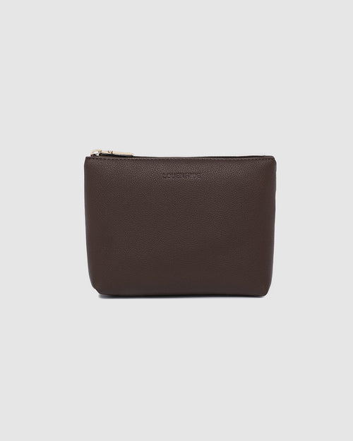 Monaco Everyday Pouch Set - Chocolate