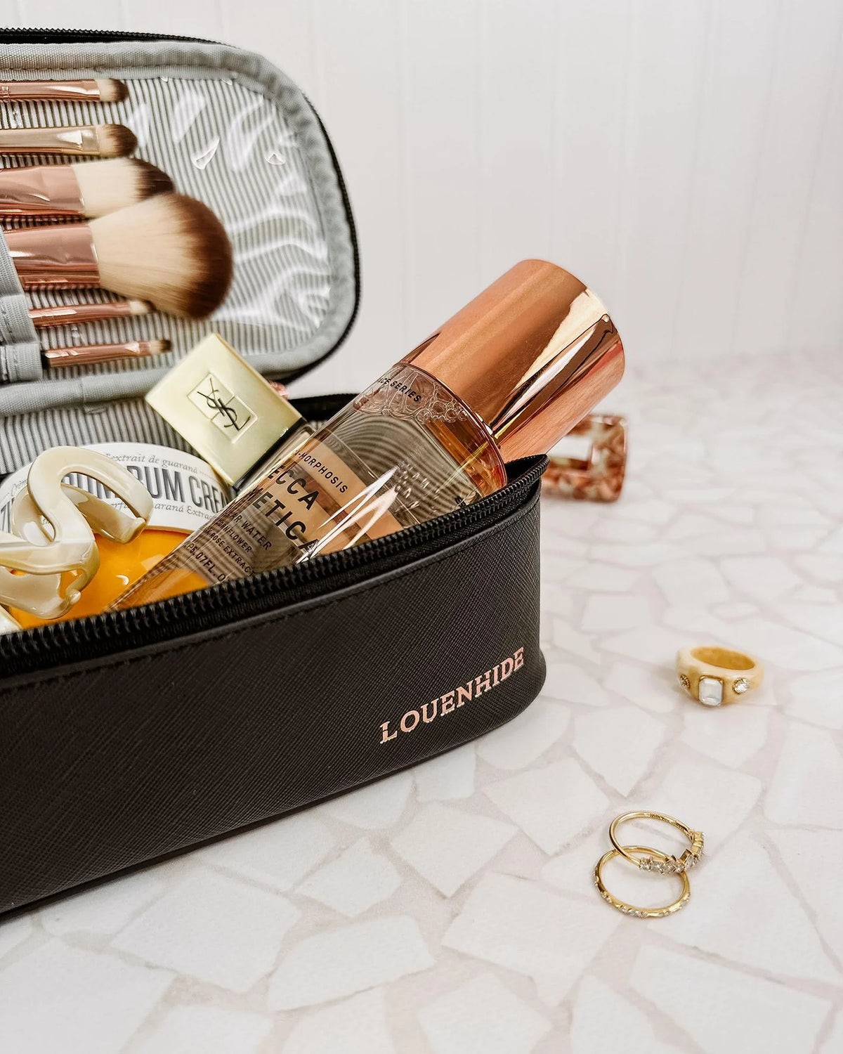 Fifi Cosmetic Case - Black