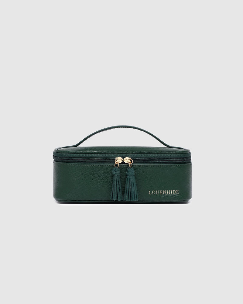 Fifi Cosmetic Case - Forest Green