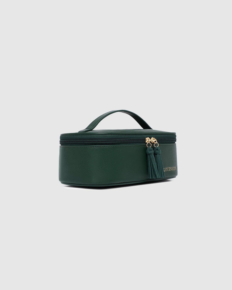 Fifi Cosmetic Case - Forest Green