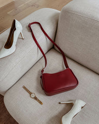 Ivy Shoulder Bag - Cherry