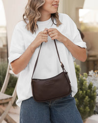 Ivy Shoulder Bag - Chocolate