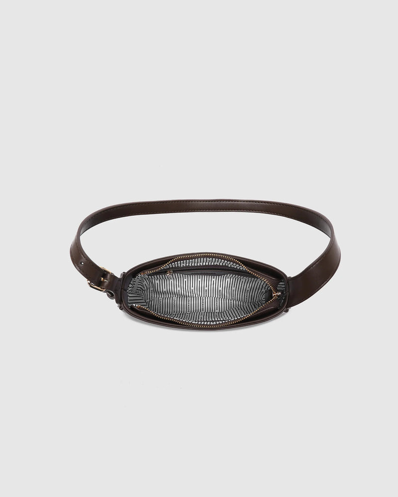 Ivy Shoulder Bag - Chocolate
