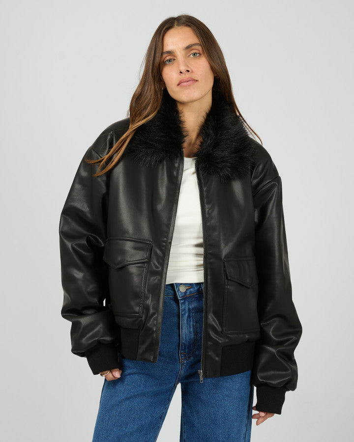 Taya Bomber - Black