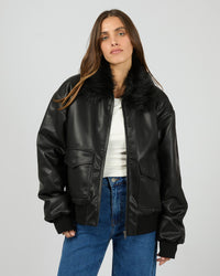 Taya Bomber - Black