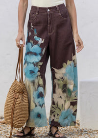 Laguna Flower Barrel Jeans