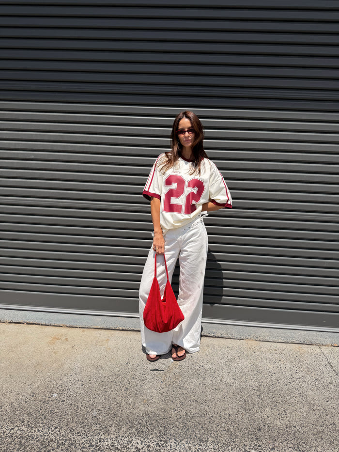 Twenty Two Tee - Cherry