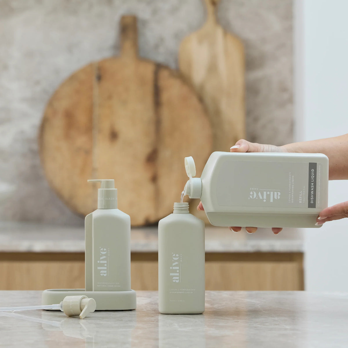 1 L Dish Wash Refill - Lemon & Pomegranate