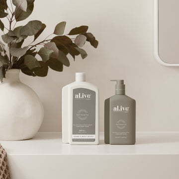1L Wash Refill - Willow Gum & Lemon Myrtle. Al.ive Body