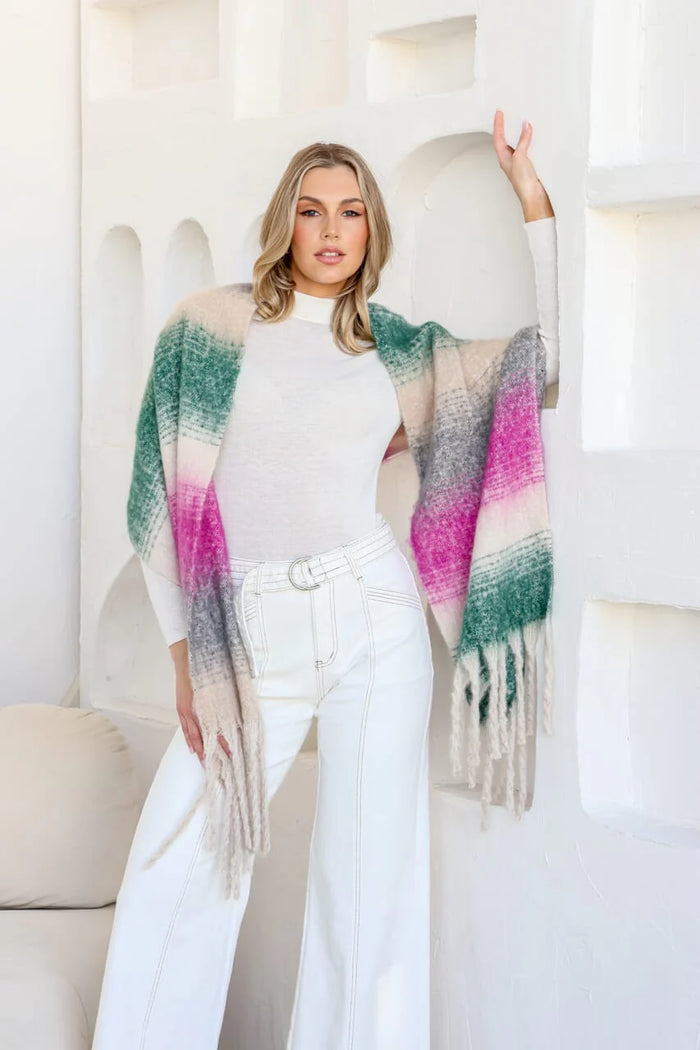 Embre Scarf With Tassels