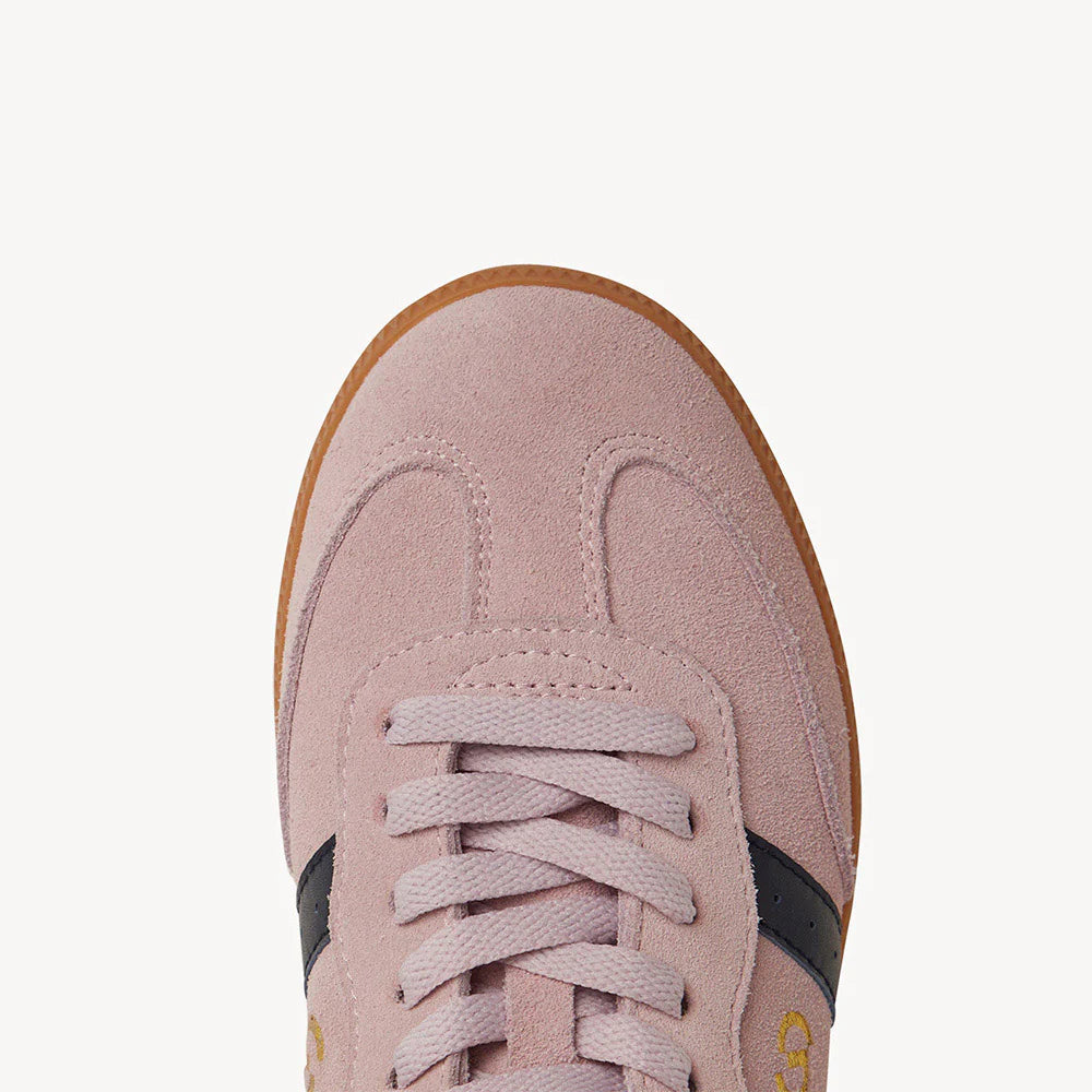 2001 Parallel Pink Suede/Navy Leather