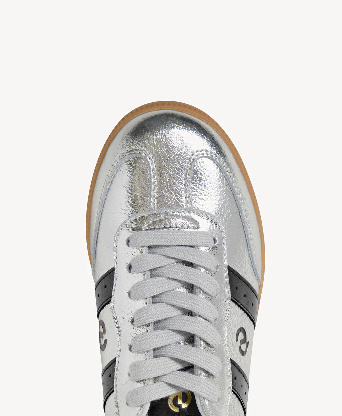 Goodsole 2001 Parallel - Silver Metallic/Black Leather