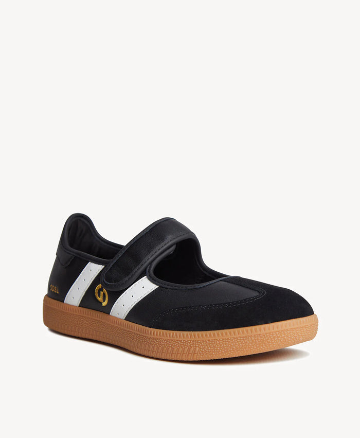 Goodsole 2001 Parlay - Black/White Leather
