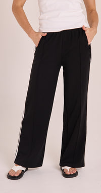 Noah Wide Pant - Black Stripe