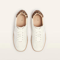 Levi White/Leopard Print