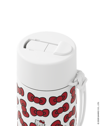 20oz Reusable Bottle Hello Kitty with Flip Straw Lid (Bow Edition)