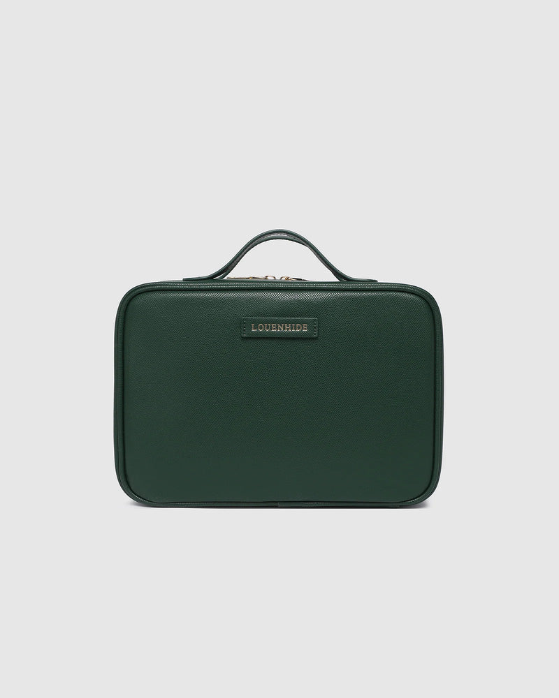 Georgie Fifi Cosmetic Set - Forest Green