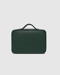 Georgie Cosmetic Case - Forest Green