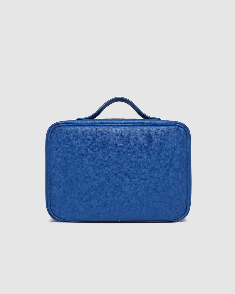 Georgie Cosmetic Case - Ocean Blue