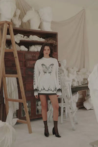 Eden LS Tee - Lily White