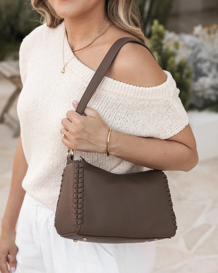 Dana Shoulder Bag - Mocha