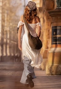 Glastonbury Lace Dress - Antique White
