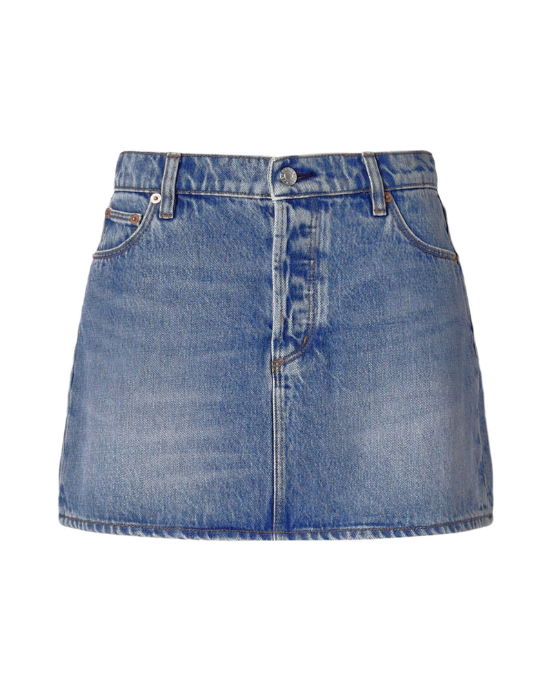 90s Relaxed Mini Skirt - Lennon Vintage