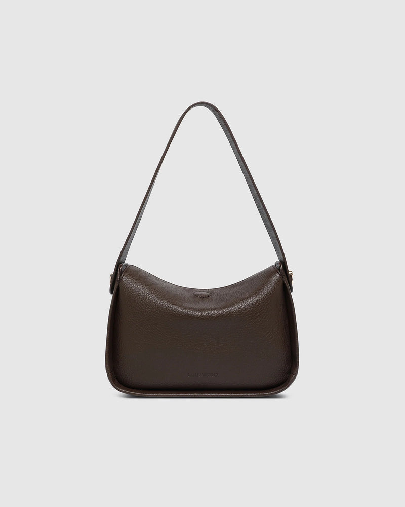 Maddie Shoulder Bag - Chocolate