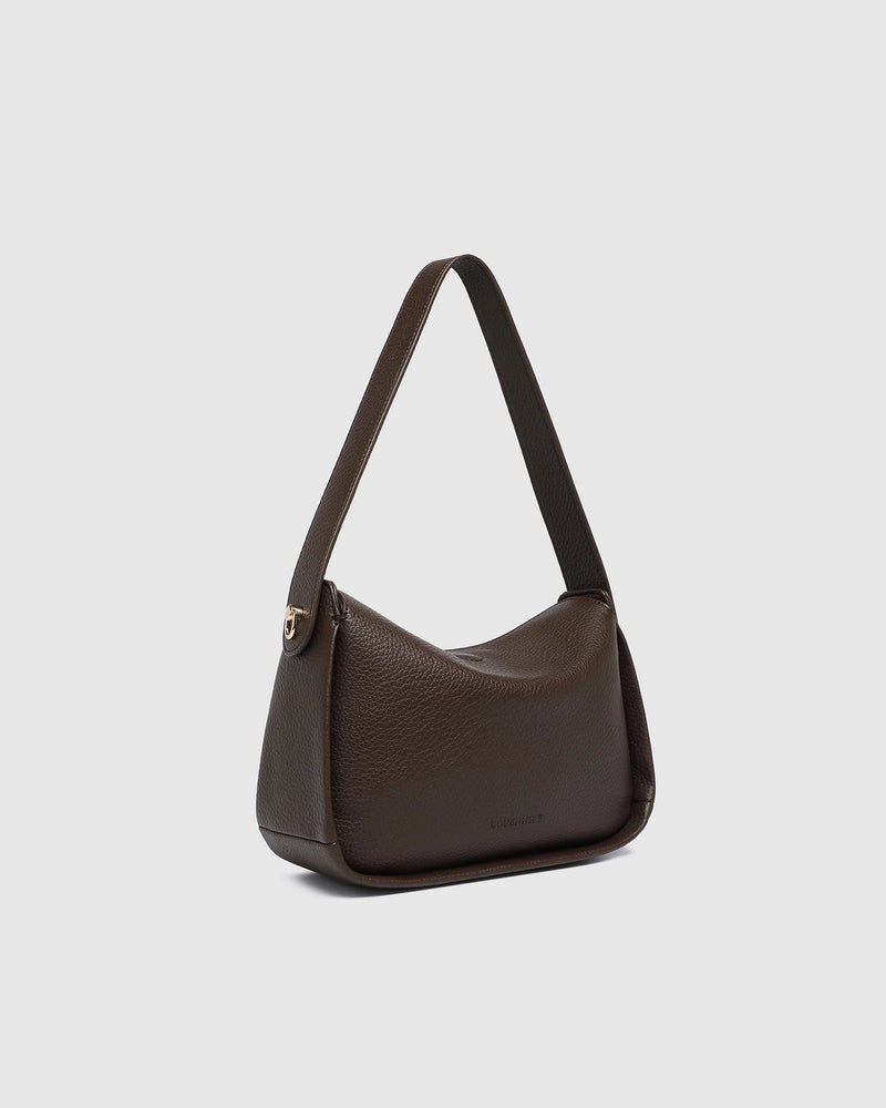Maddie Shoulder Bag - Chocolate