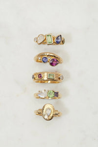 Dixie Silver Ring 8 Large