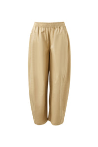 Bella Barrel Pant - Burnt Butter