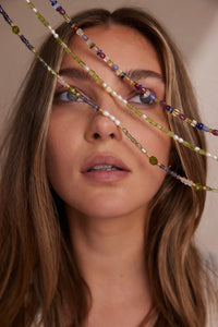 Wren Gold Beaded Necklace
