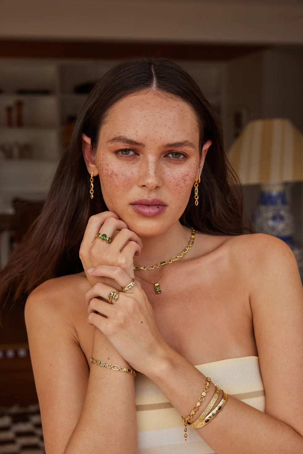 Calypso Gold Earrings