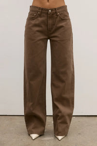 Avery Mid Rise Jean - Chocolate