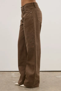 Avery Mid Rise Jean - Chocolate