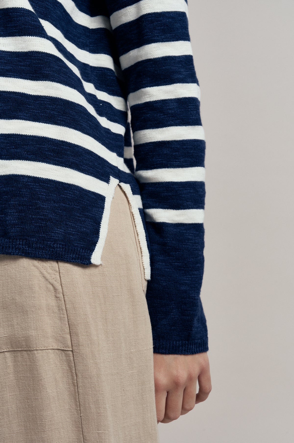 Bobby Top - Navy/Milk