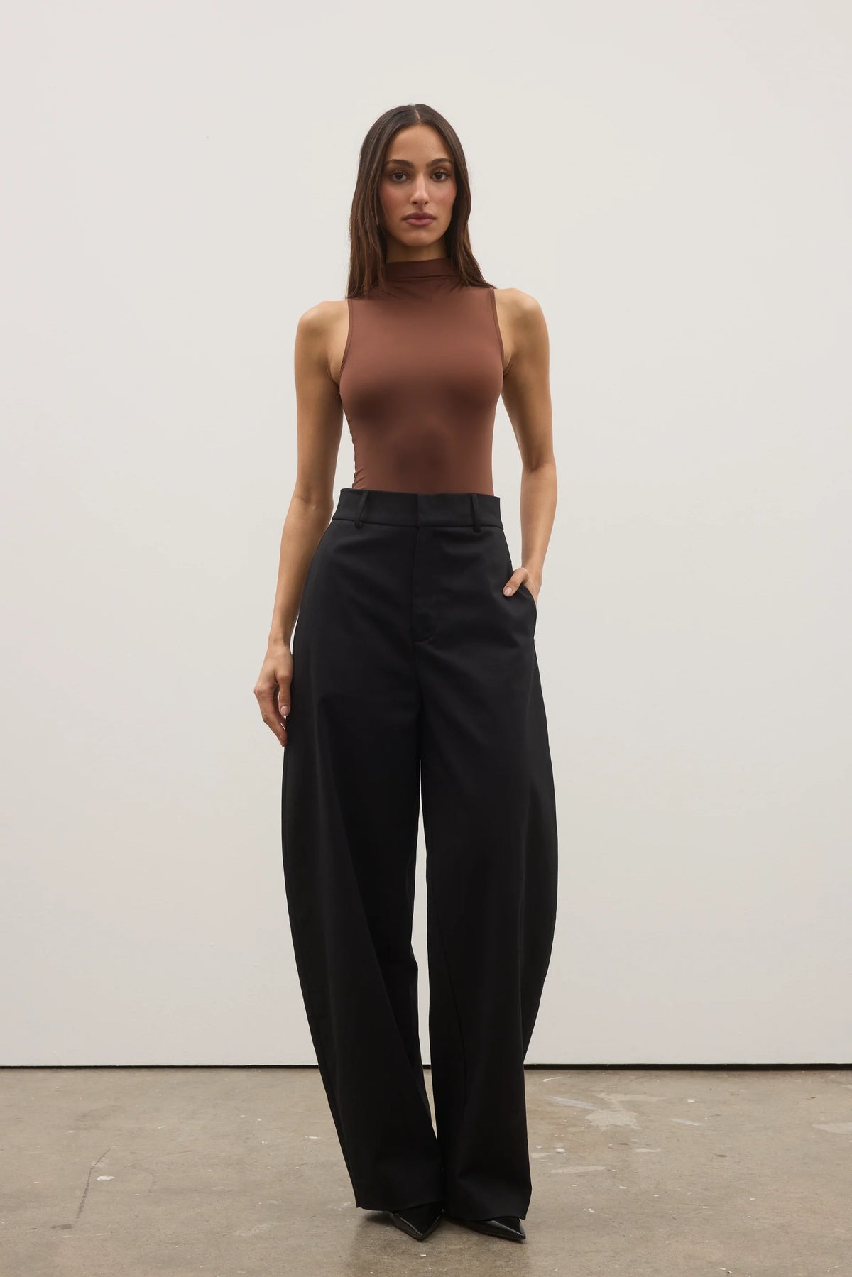 Jovie Bodysuit - Chocolate