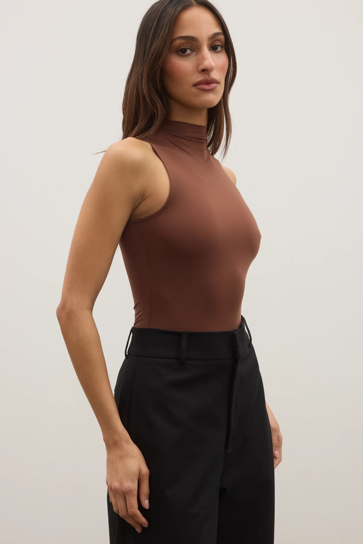 Jovie Bodysuit - Chocolate