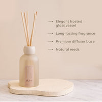 250ML Reed Diffuser - Apricot & Sweet Fig. Al.ive Body