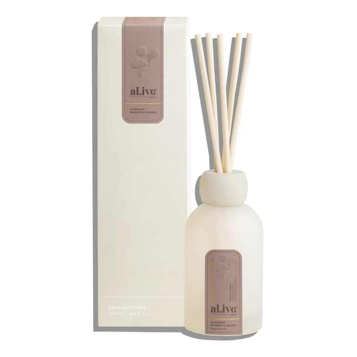 250ML Reed Diffuser - Raspberry Blossom & Juniper. Al.ive Body